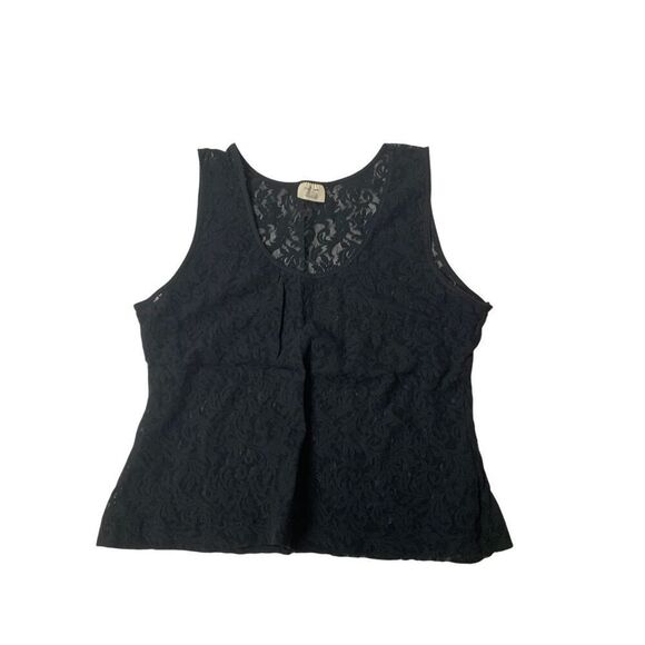 Vintage Calvin Klein Lace Tank - Picture 1 of 5